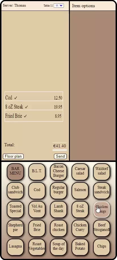 animated image of the point of sale app in action